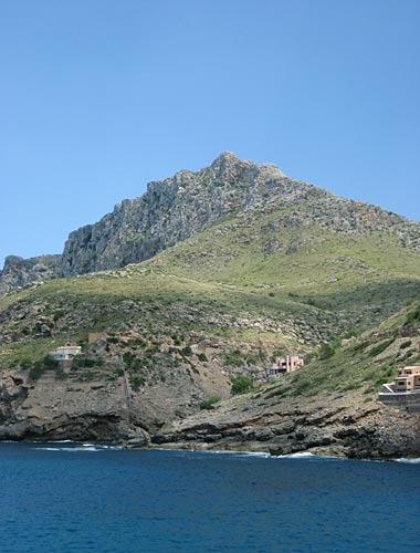 Landschaft bei Cala Sant Vicente